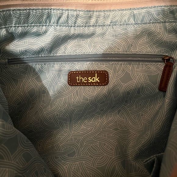 The Sak “Silverlake City” Leather Hobo Tote Bag - Picture 8 of 15